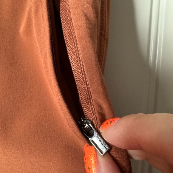 ATHLETA 🧡 Cropped Ankle Linen Joggers, Athleisure 🧘♀️ (Size 10) - Picture 5 of 14